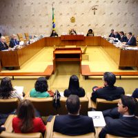 Sessão plenária do STF. Foto: Nelson Jr./SCO/STF (10/05/2018)