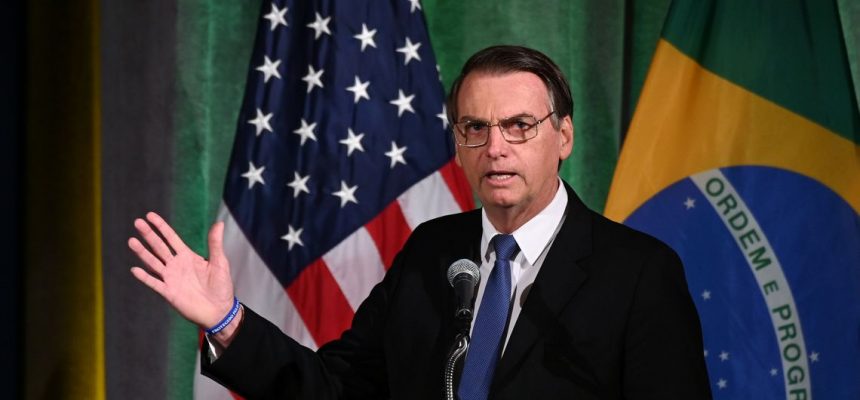 O presidente da República, Jair Bolsonaro, participa de reunião Brasil-EUA, Fórum do Conselho Empresarial, para discutir relações e cooperação e engajamento futuros, em Washington, EUA.