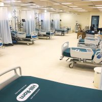 ESTRUTURA DO HOSPITAL LEONARDO DA VINCI ADQUIRIDO PELO GOVERNO DO CEARA PARA AJUDAR NO COMBATE AO CORONAVIRUS. FOTO ASCOM/ SESA