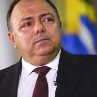 O ministro da Saúde, Eduardo Pazuello, durante entrevista ao programa Brasil em Pauta.