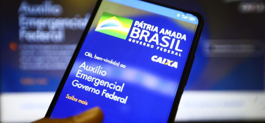 Aplicativo auxílio emergencial do Governo Federal.