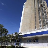 Edificio sede da Caixa Econômica Federal.  (Foto: Marcelo Camargo/Agência Brasil)