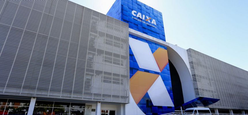 Brasília: Prédio da Caixa Econômica Federal.  (Foto: Marcelo Camargo/Agência Brasil)