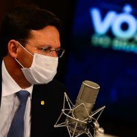 O ministro da Cidadania, João Roma, participa do programa A Voz do Brasil