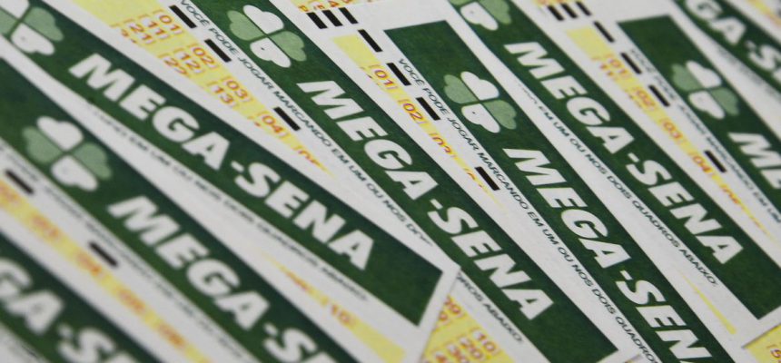 Bilhetes de aposta da mega-sena