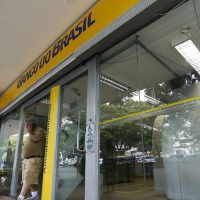 Fachada de Agência do Banco do Brasil.