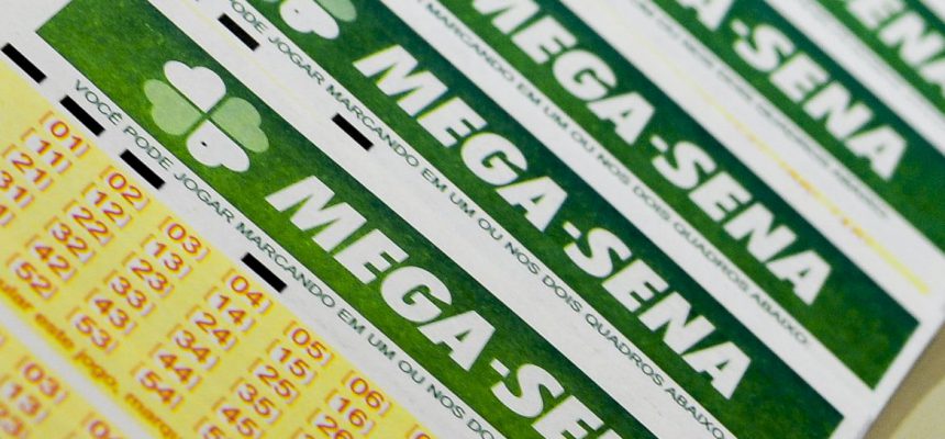 Bilhetes de aposta da mega-sena