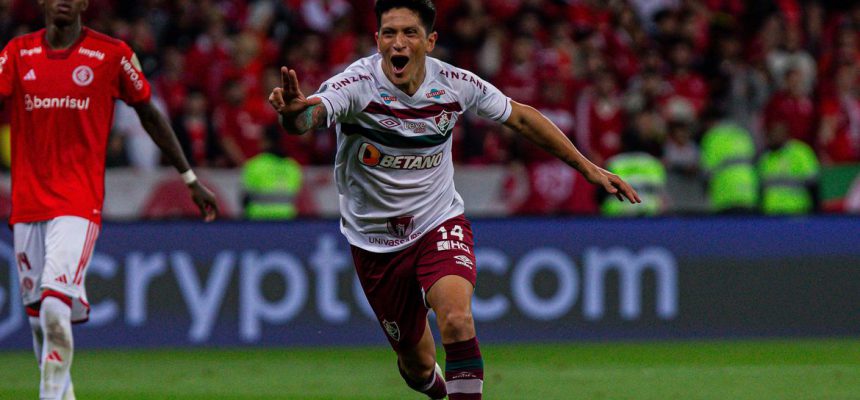 Porto Alegre, RS,  Brasil - 04/10/2023 - Beira-Rio - Conmebol Libertadores 2023 , semifinal, jogo 2 , jogo entre Fluminense x Internacional.
FOTO DE MARCELO GONÇALVES / FLUMINENSE FC


IMPORTANTE: Imagem destinada a uso institucional e divulga磯, seu uso comercial estᠶetado incondicionalmente por seu autor e o Fluminense Football Club.

IMPORTANT: Image intended for institutional use and distribution. Commercial use is prohibited unconditionally by its author and Fluminense Football Club.

IMPORTANTE: Im᧥n para uso solamente institucional y distribuici㮮 El uso comercial es prohibido por su autor y por el Fluminense Football Club